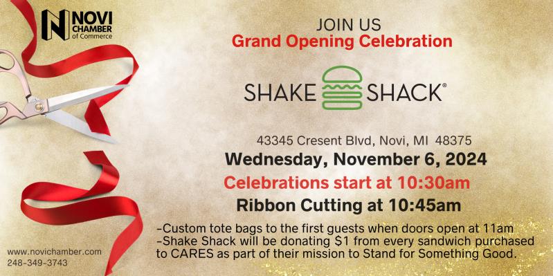 Grand Opening at Shake Shack