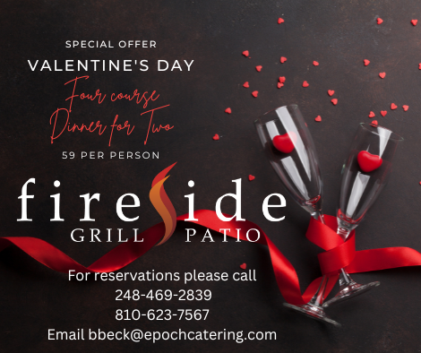 Fireside Grill Valentine's Day Special