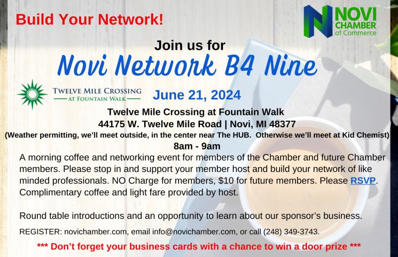 Novi Network B4 Nine