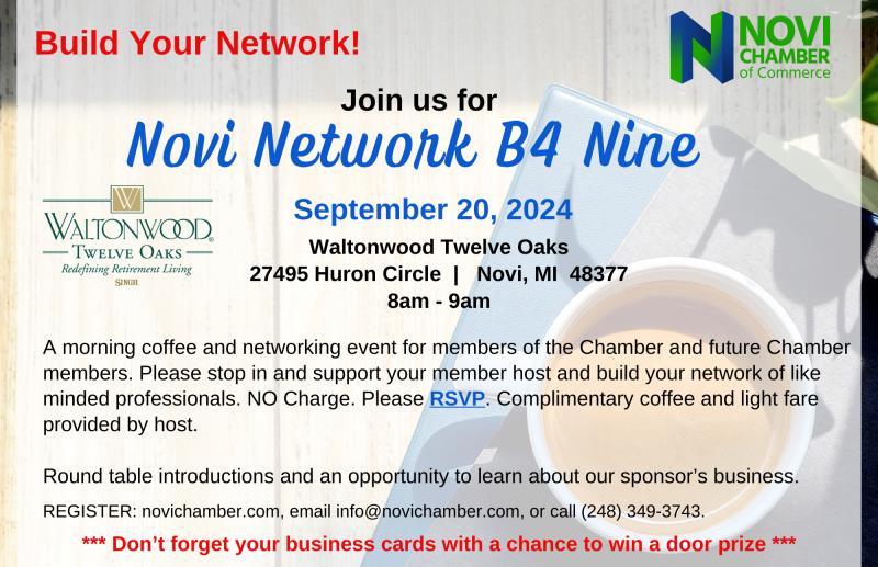 Novi Network B4 Nine