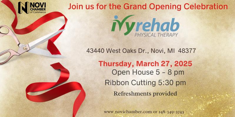 Ivy Rehab Ribbon Cutting