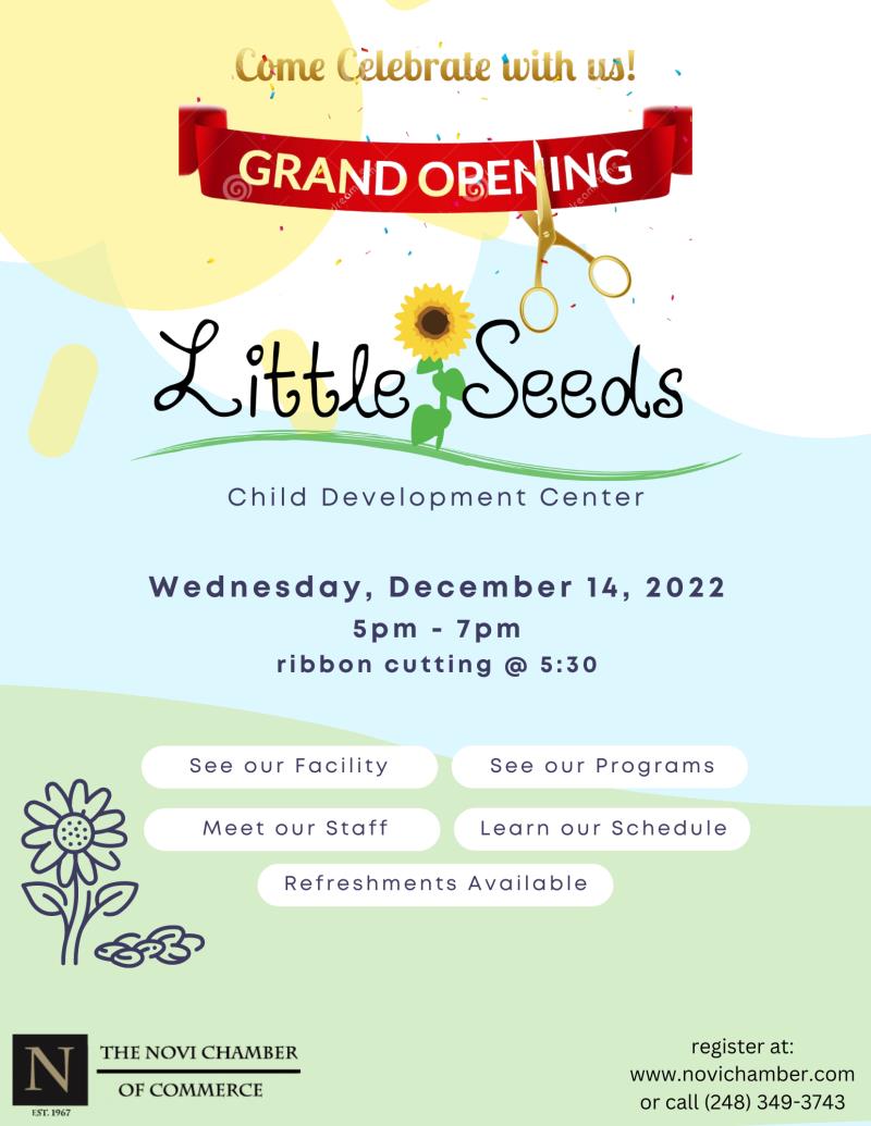 Little Seeds Child Development Center Grand Opening