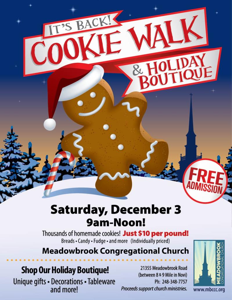 Cookie Walk and Holiday Boutique